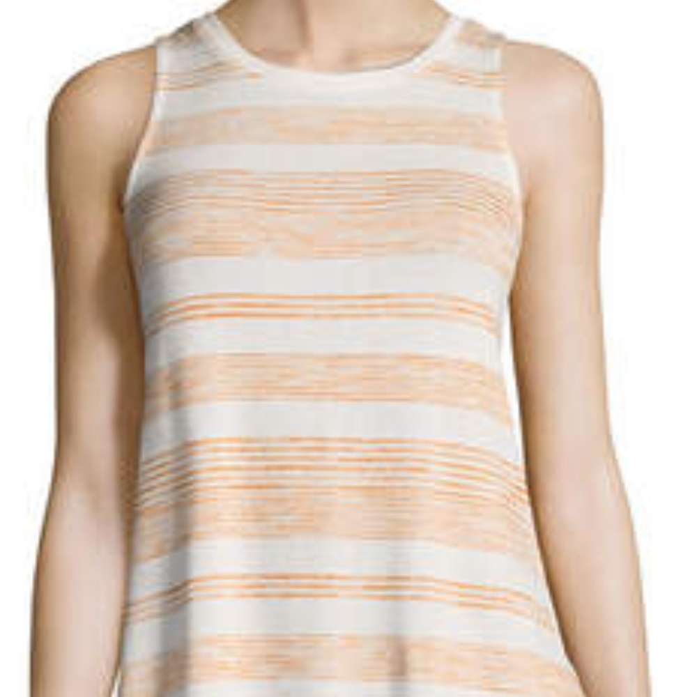 a.n.a gold stripe Top